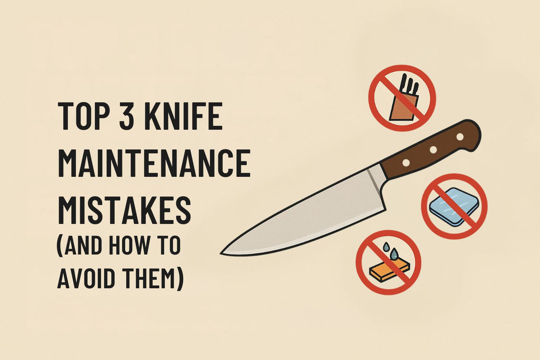 Top 3 Knife Maintenance Mistakes and How to Avoid Them