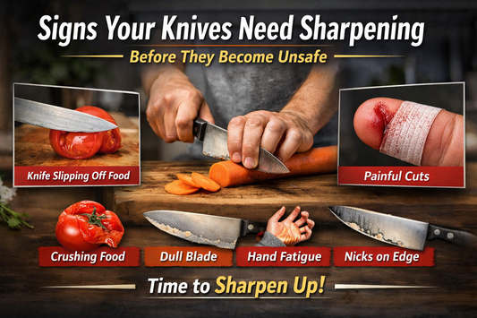 Top Signs Your Knives Need Sharpening Before They Become Unsafe