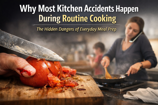 Why Most Kitchen Accidents Happen During Routine Cooking