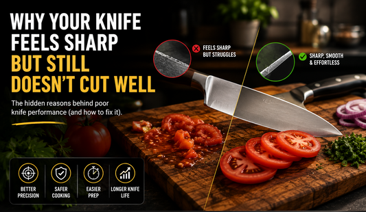 Why Your Knife Feels Sharp but Still Doesn’t Cut Well