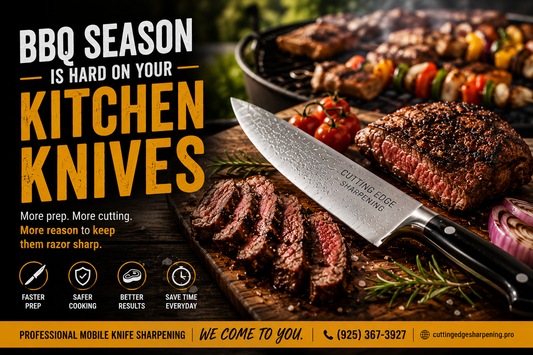 Why BBQ Season Is Hard on Your Kitchen Knives