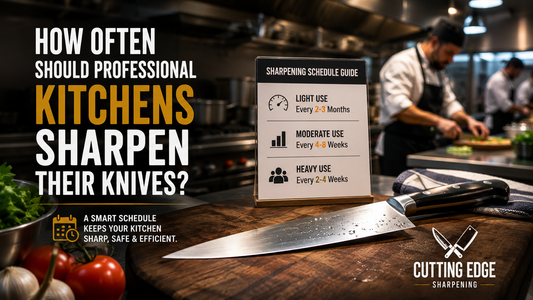 How Often Should Professional Kitchens Sharpen Their Knives